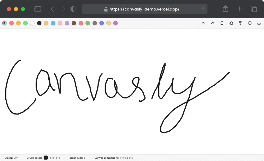 canvasly screenshot